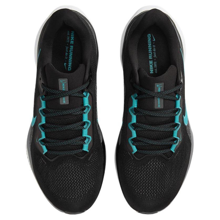 Кроссовки Nike Air Zoom Pegasus 41, черный/серый/белый/зеленый — фото 4