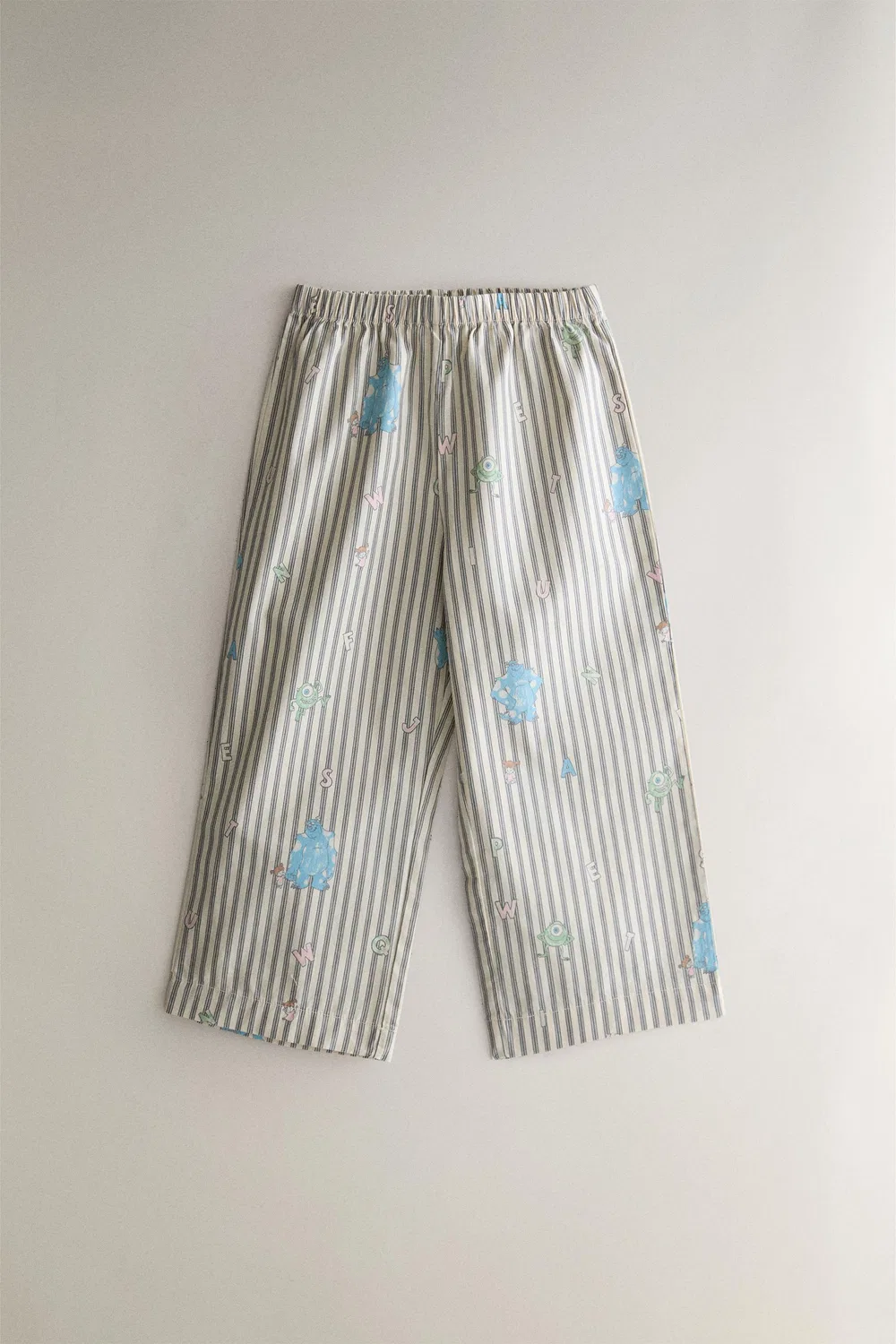Детская пижама KIDS' MONSTERS, INC.DISNEY/PIXAR POPLIN ZARA, Grey/Natural — фото 4