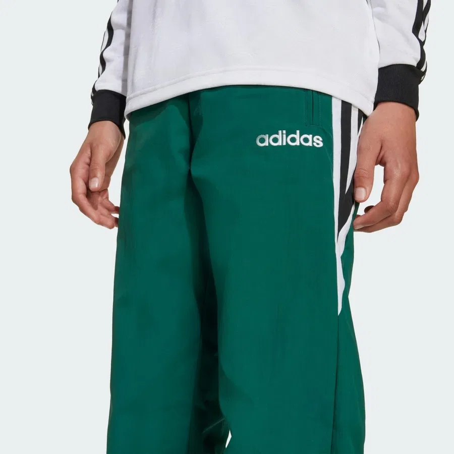 Детские спортивные штаны adidas Originals JW9120, Зеленый — фото 4