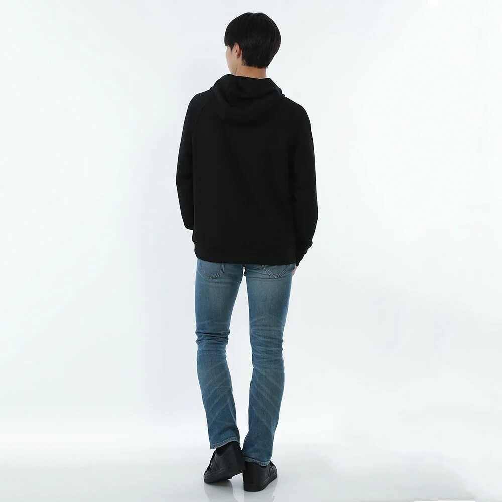 Толстовка Calvin Klein Long Sleeve Zip, черный — фото 4