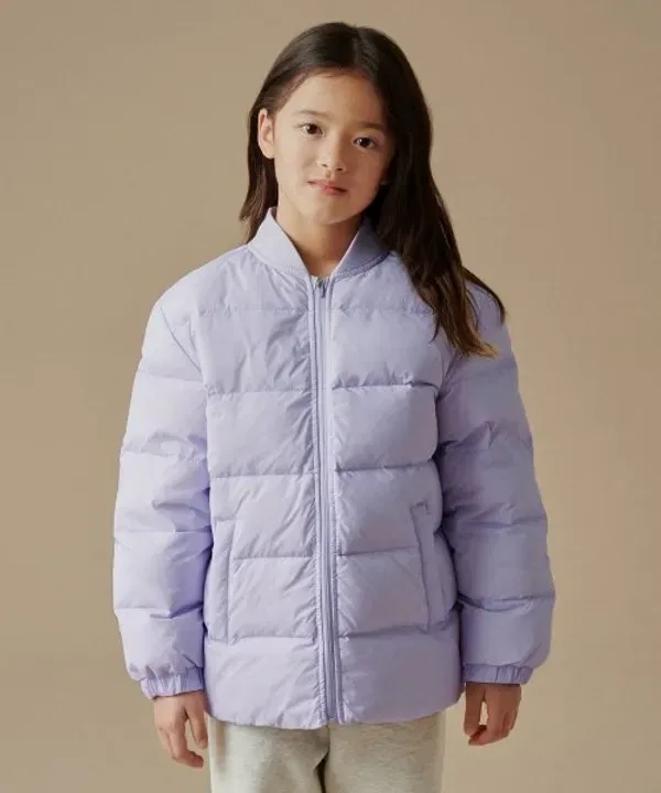 Пуховик Light Down Blue, Musinsa Standard Kids, лавандовый