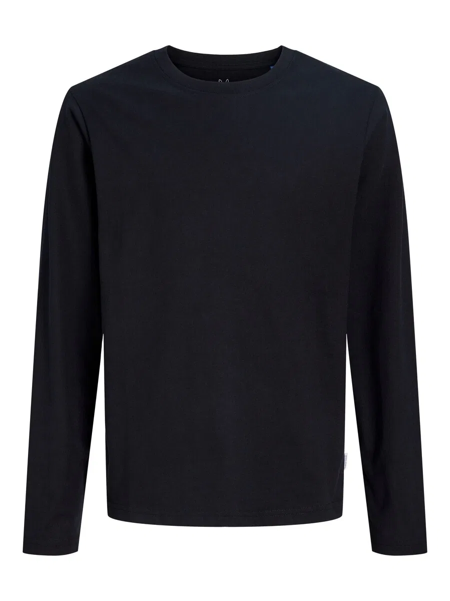 Детская рубашка стандартного кроя, черная Jack & Jones Junior