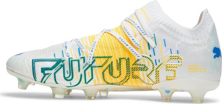 Бутсы Puma Neymar Jr. x Future Z 1.1 FG AG Jelly Bean, белый — фото 3