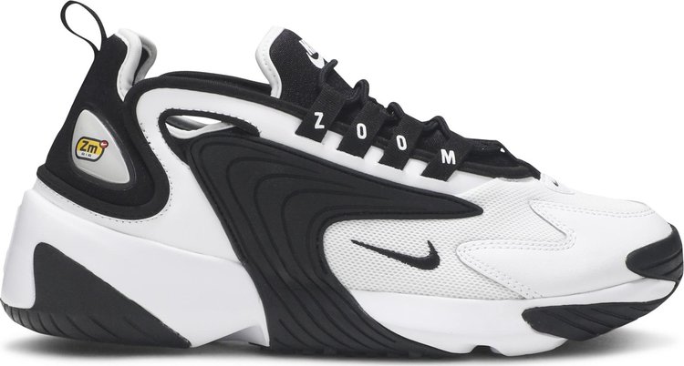 Кроссовки Nike Wmns Zoom 2K 'White Black', черный - фото