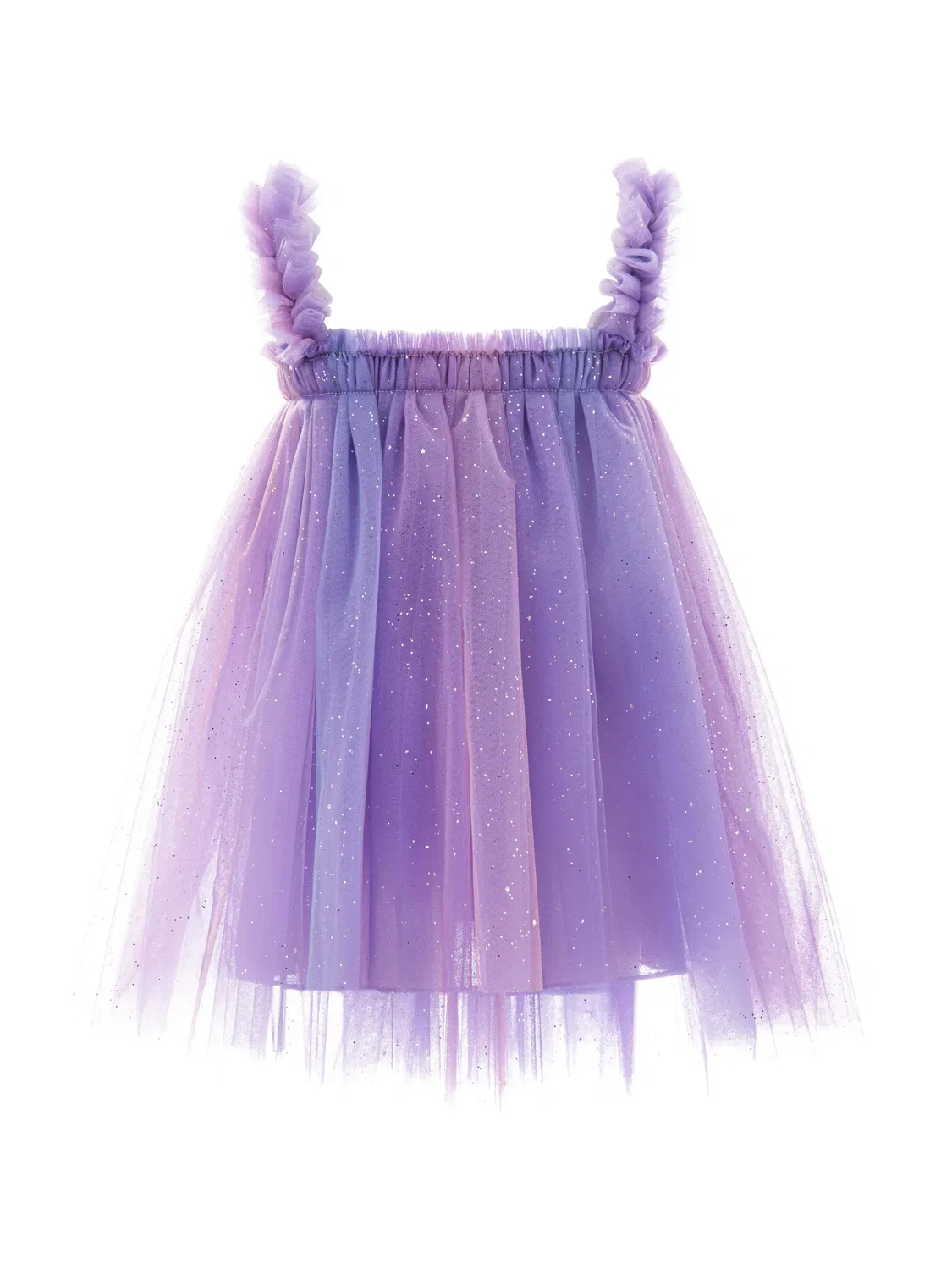 Платье из тюля с блестками Mimi Tutu, фиолетовый