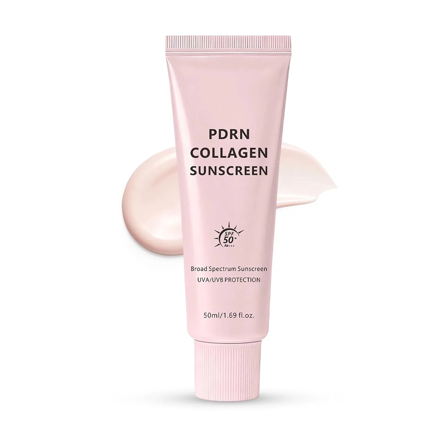 Солнцезащитный крем для лица PDRN Collagen SPF 50, 50 мл, RadiantRe