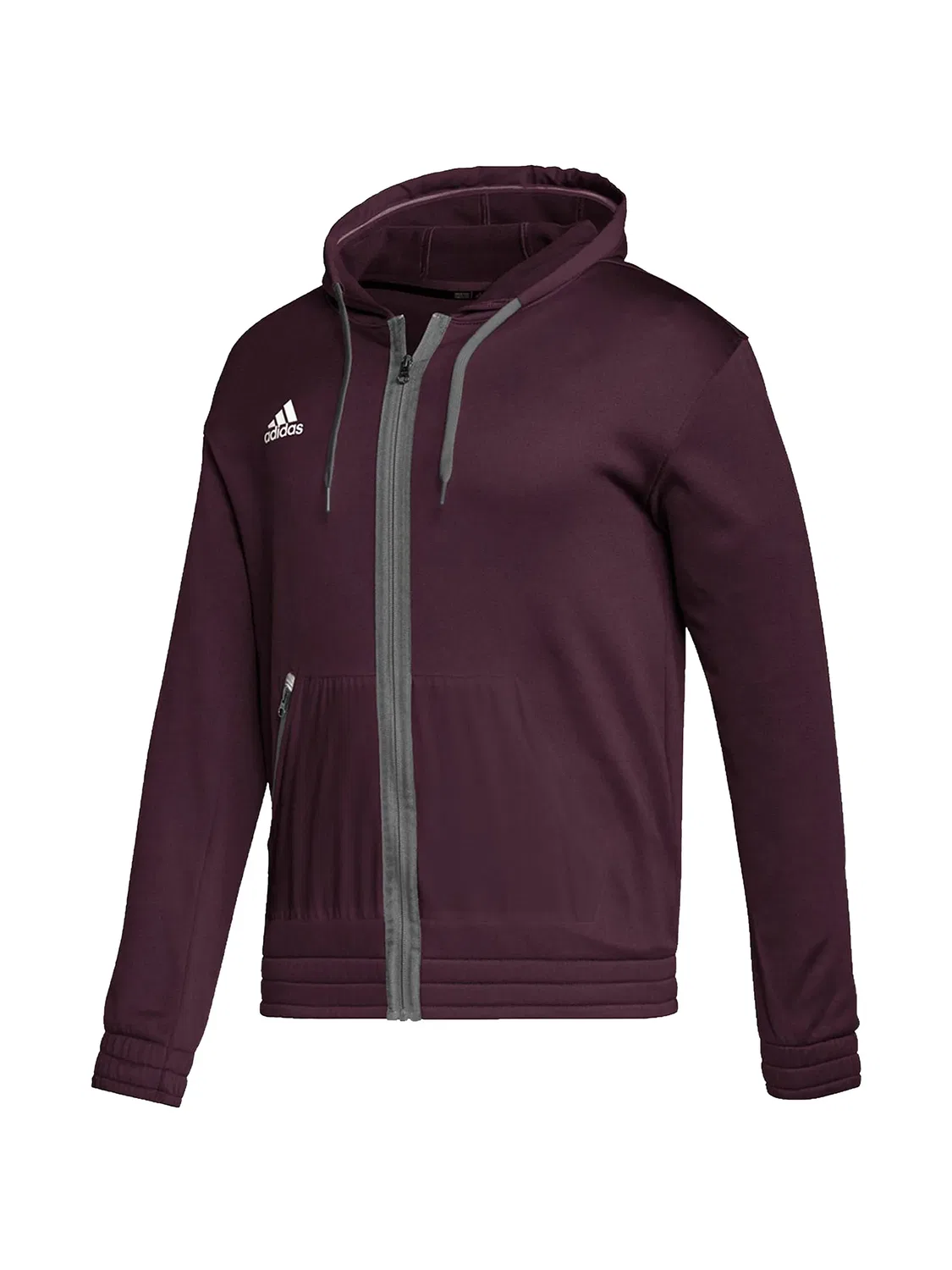 Худи Team Issue на молнии Adidas, красный