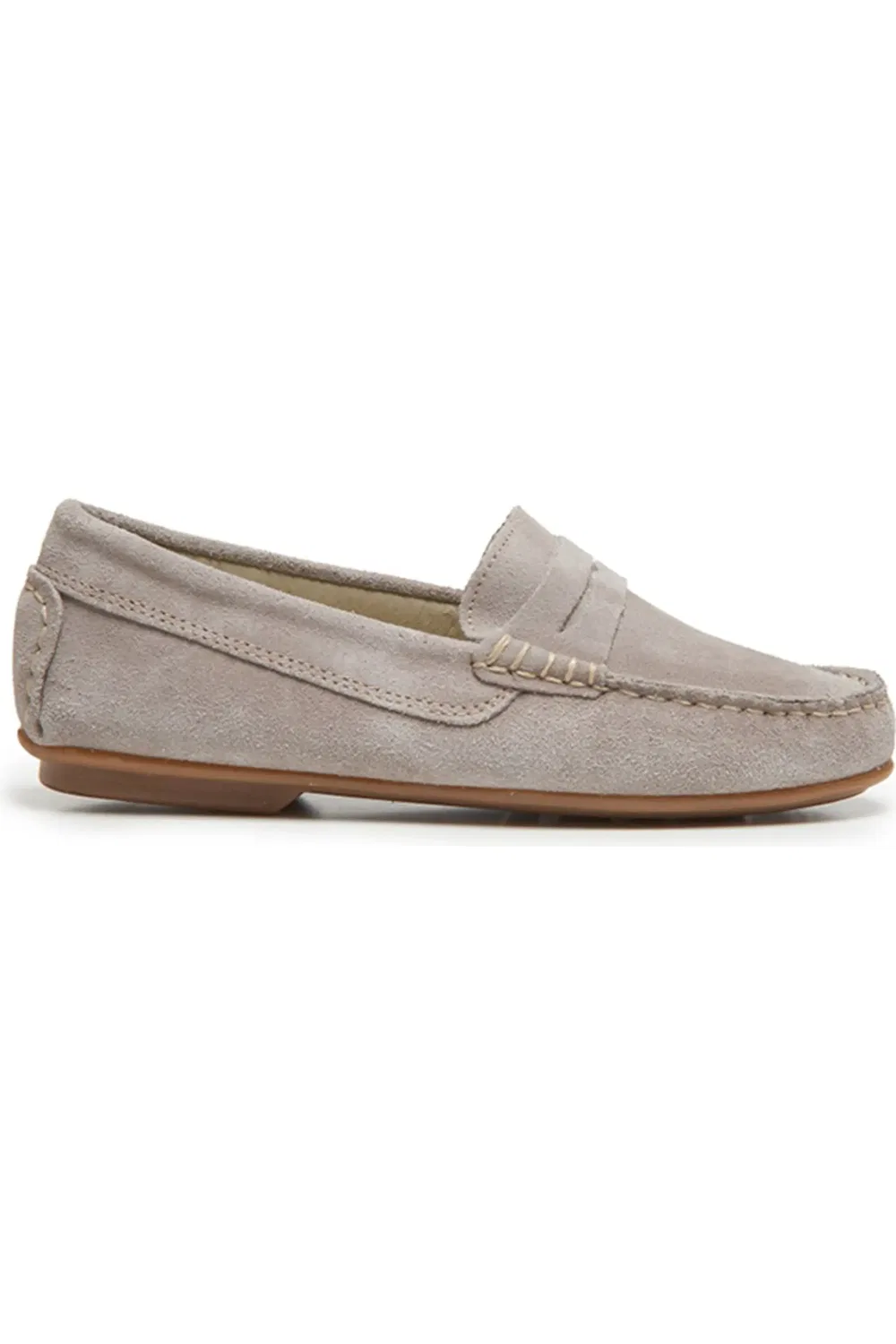 Детские туфли лоферы из замши Sam Penny CHILDRENCHIC, серый