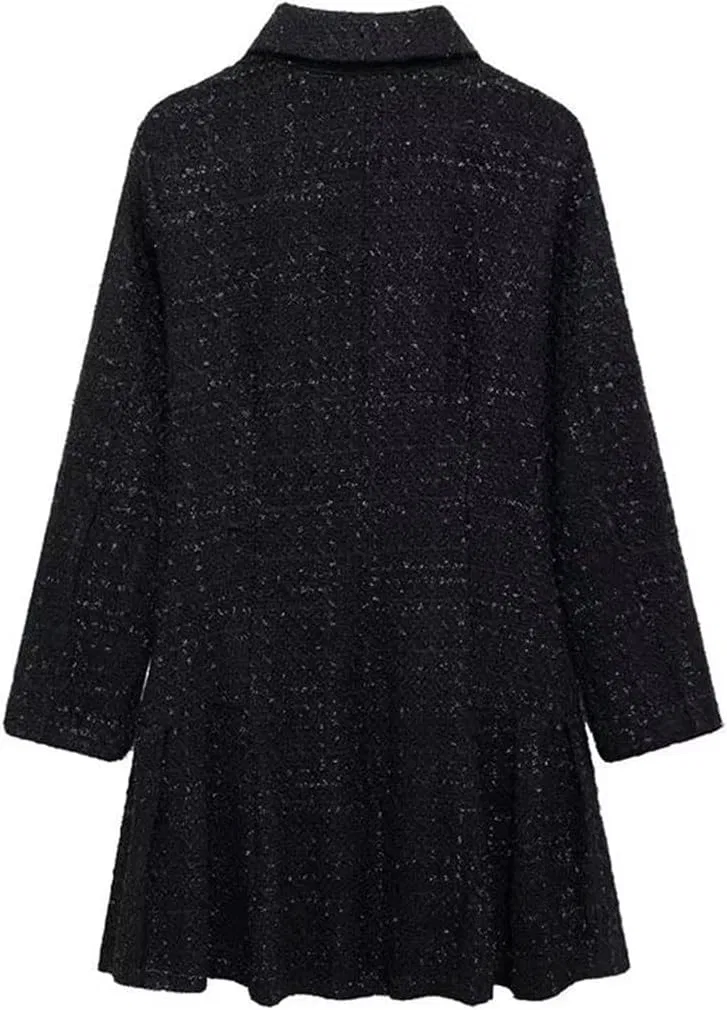 Женское мини-платье А-силуэта с бантом Polyester, Pic Color — фото 2
