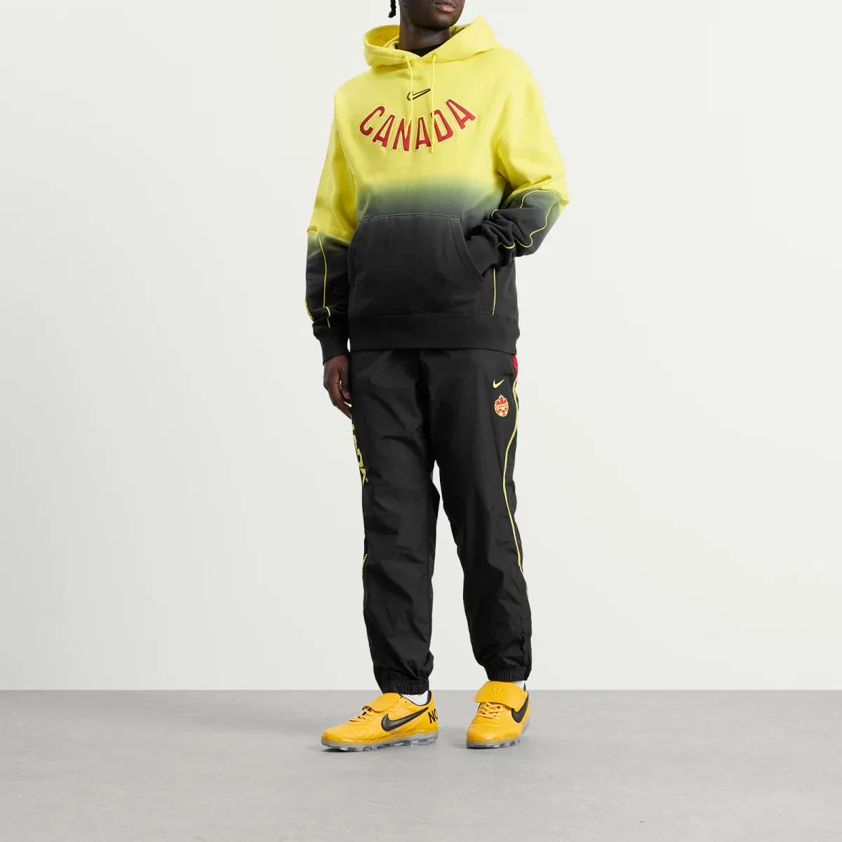 Худи с капюшоном и принтом X Nocta Canada Cardinal Stock Hoodie Nike, Black — фото 4