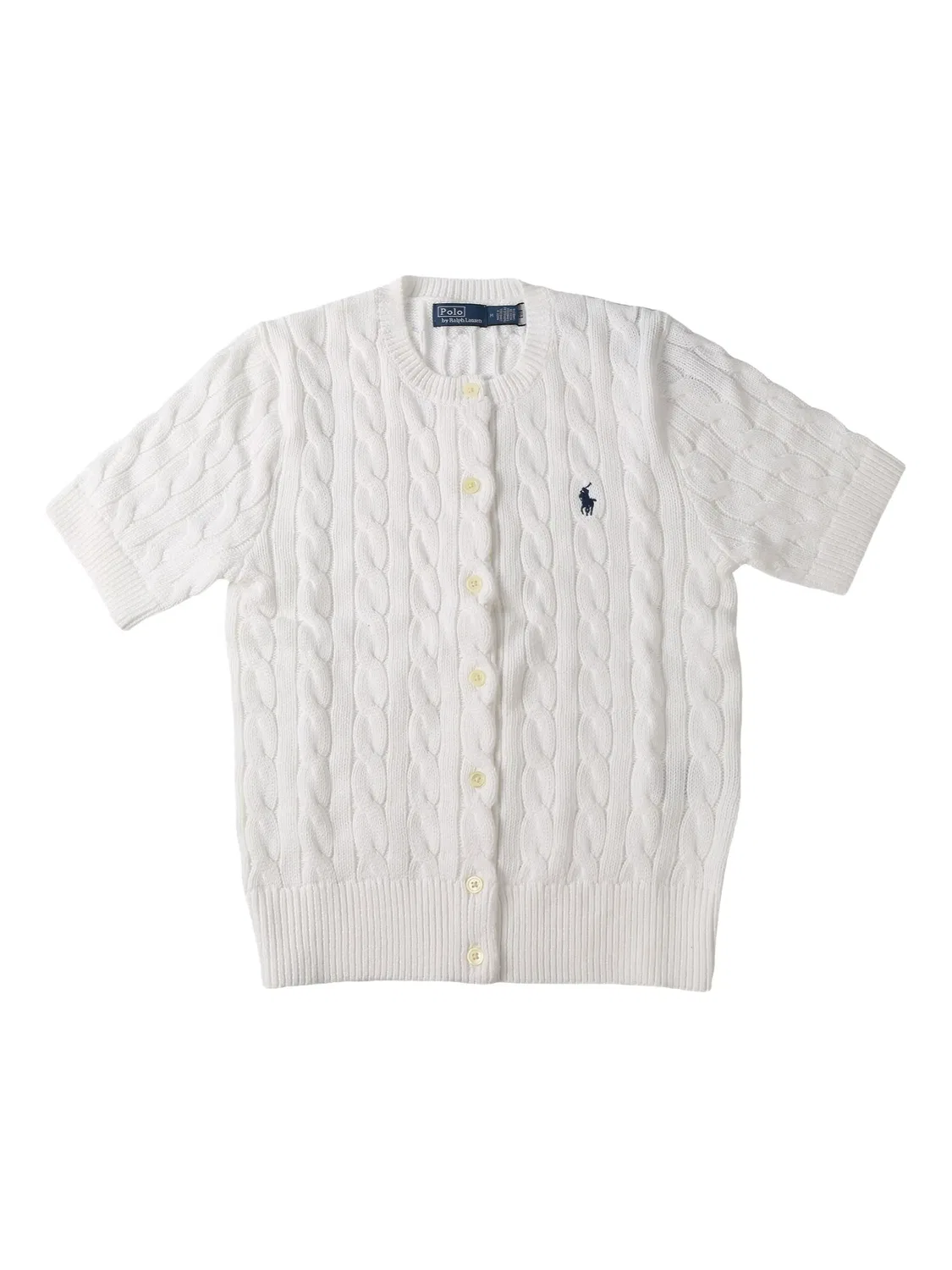 Polo Ralph Lauren Кардиган вязаный белый
