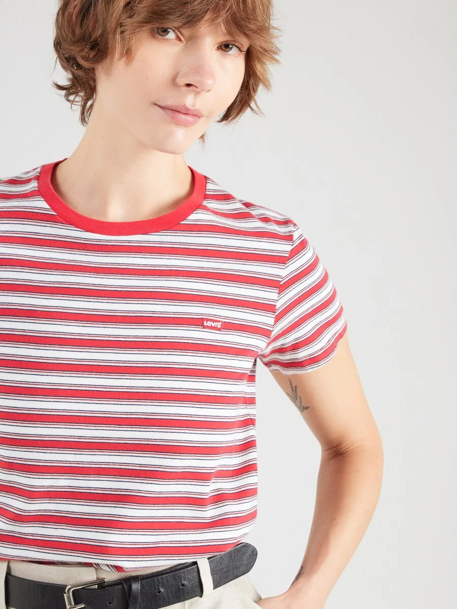 Футболка LEVI'S PERFECT красного цвета — фото 3