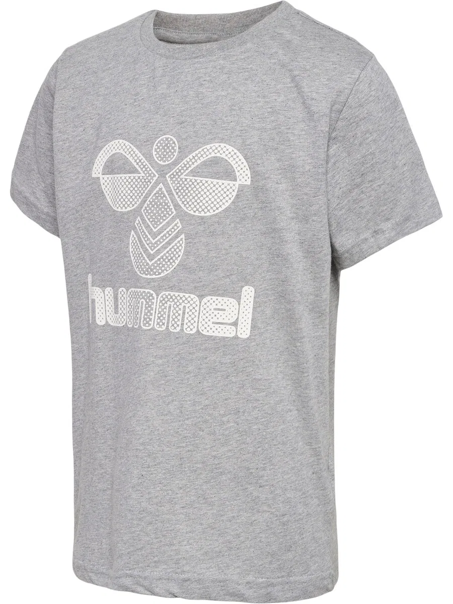 Спортивная футболка Hummel Performance Shirt 'PROUD' в серо-пятнистом цвете — фото 3