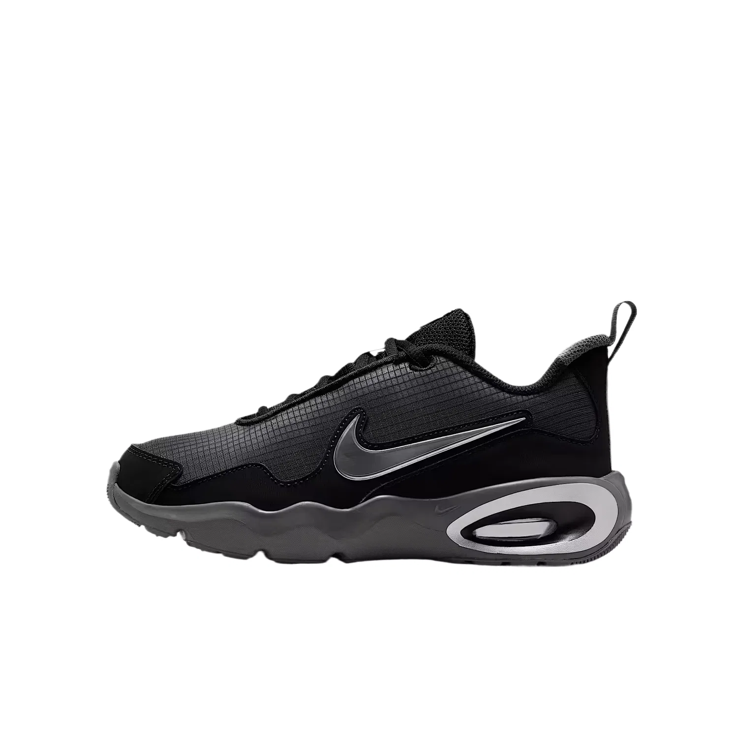 Детские кроссовки для бега с амортизацией Air Max Nova Nike, Black/Iron Gray/Metallic Silver