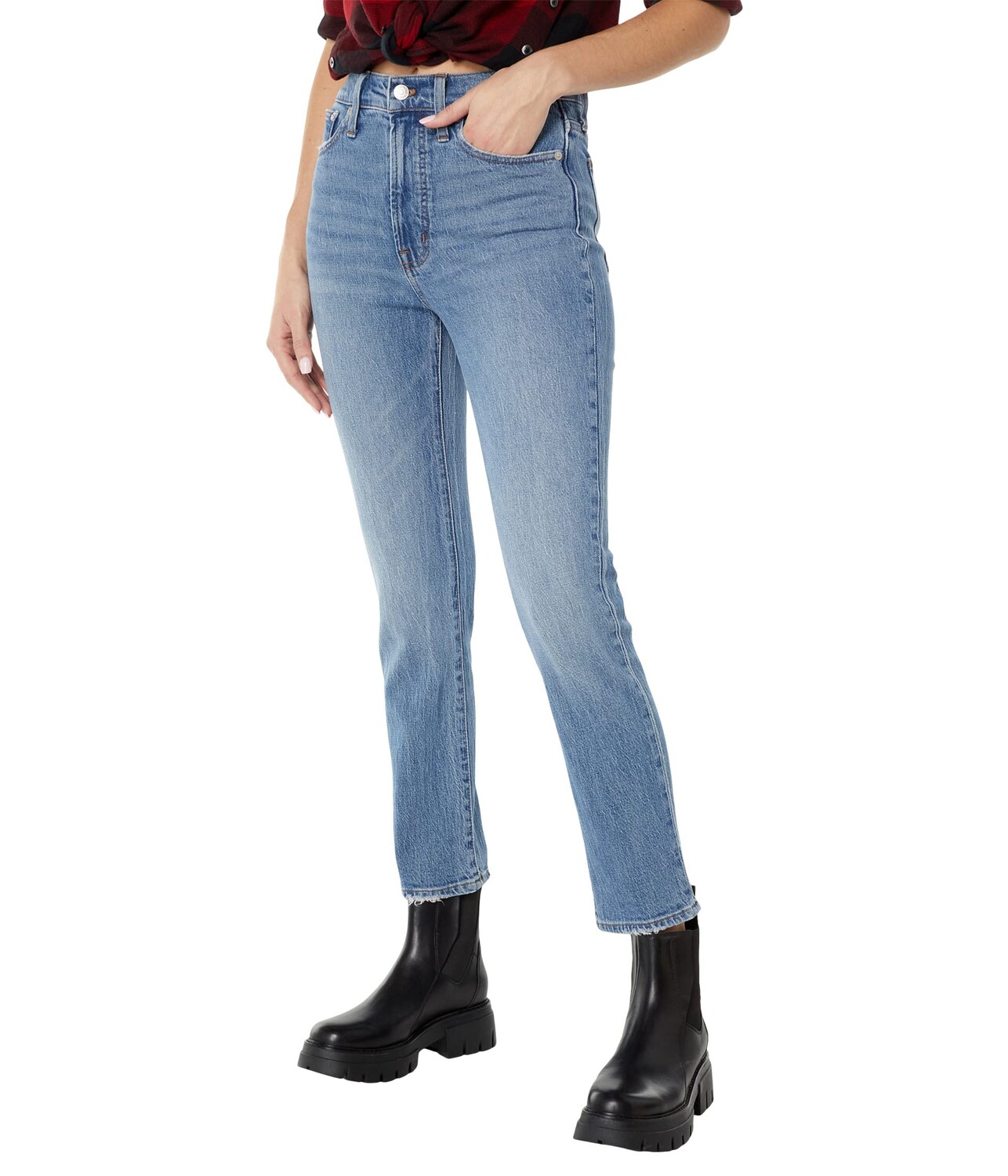 

Джинсы Madewell, Perfect Vintage Tencel Indigo