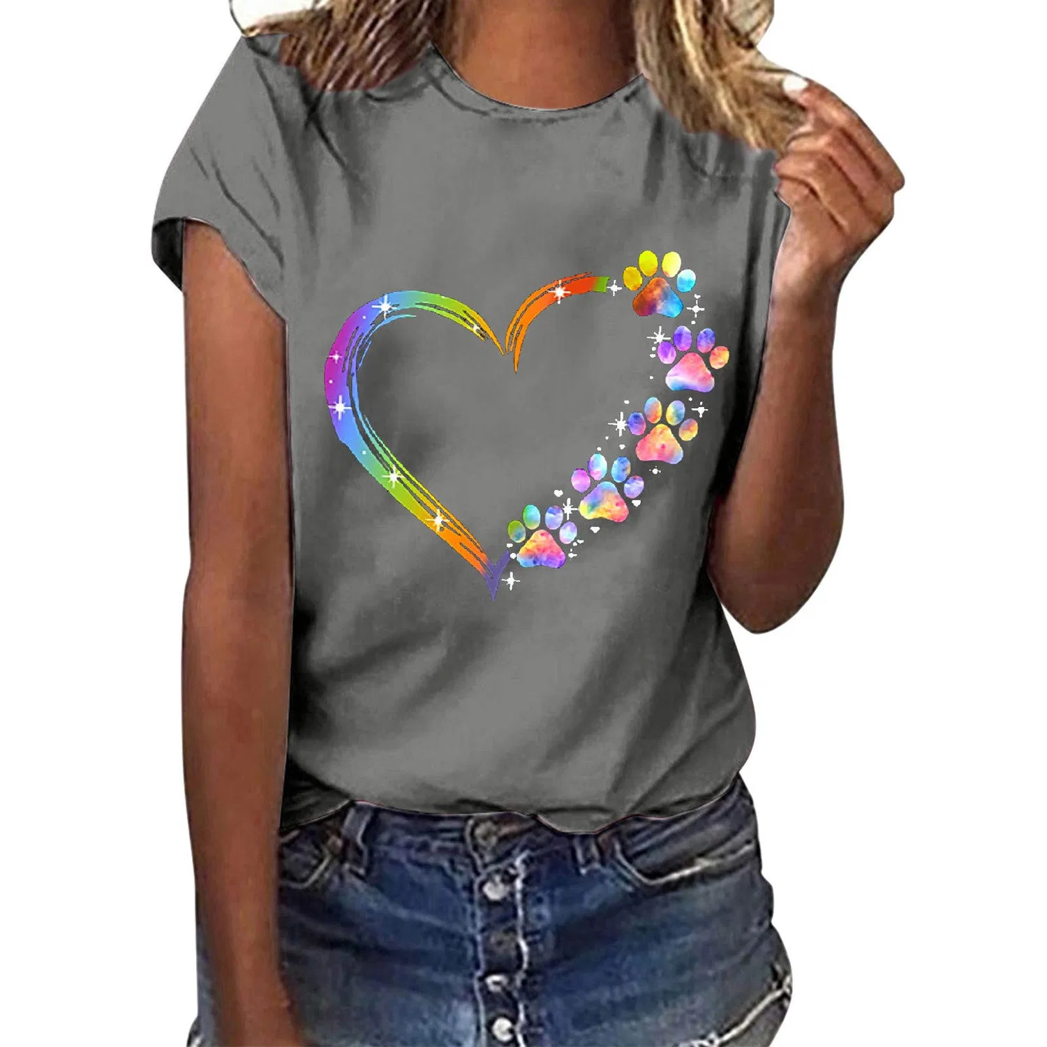 Женская блузка с длинным рукавом Chiffon Blouse White Blouse Long Sleeve, Grey-d — фото 2
