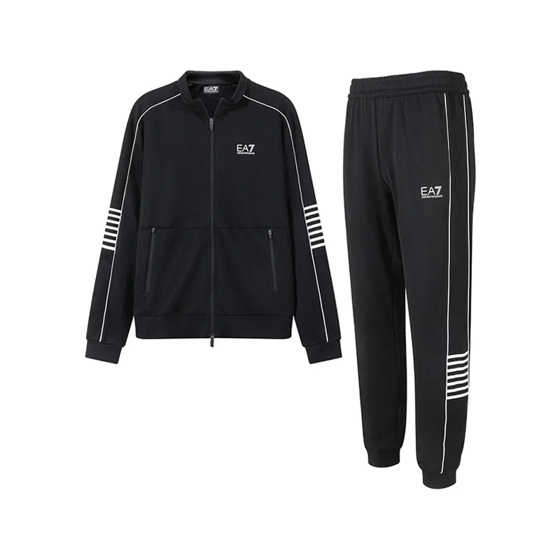Мужские брюки на резинке EMPORIO ARMANI, Black