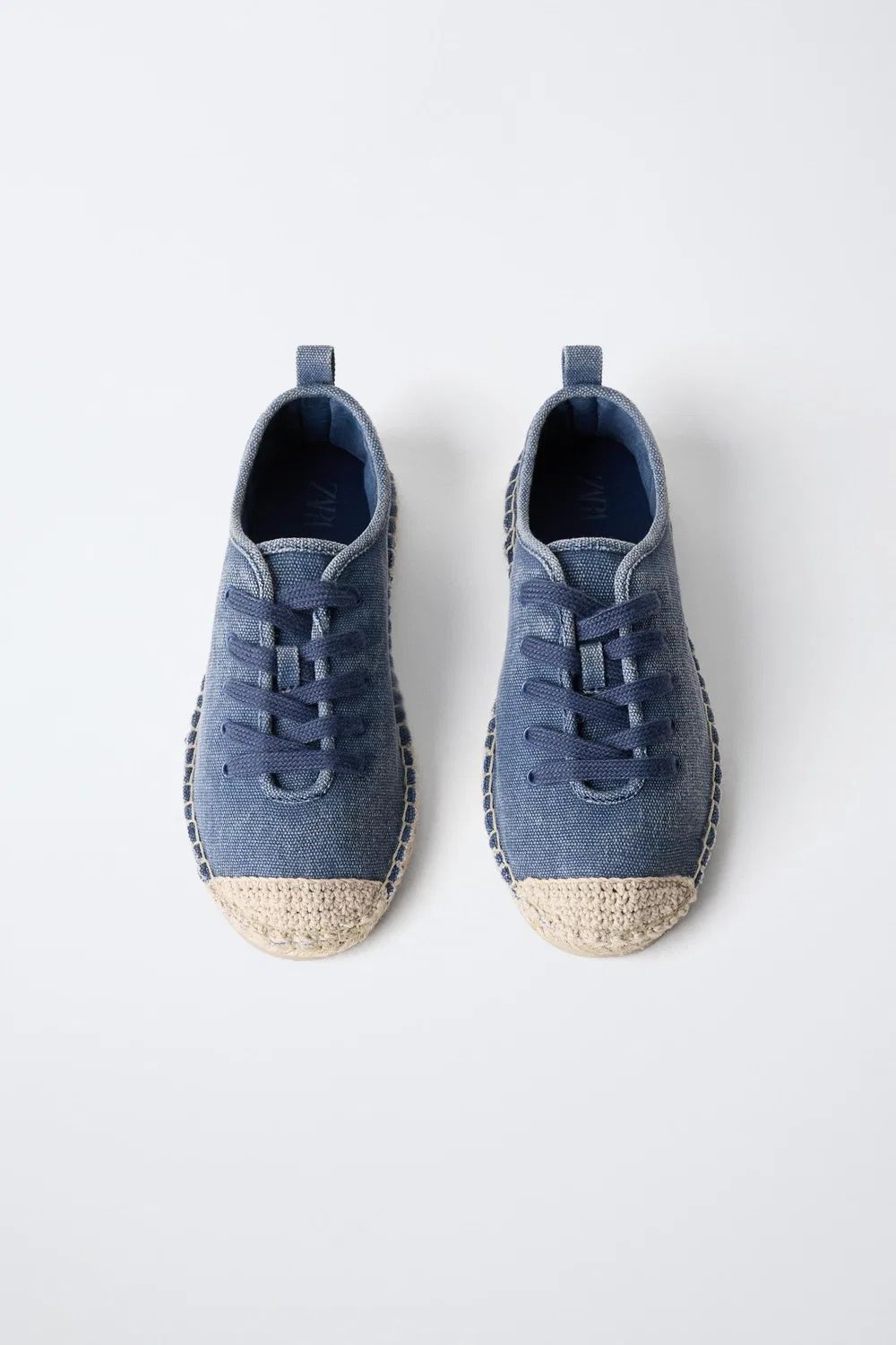 STORIESZ - Джинсовые кроссовки ZARA, Navy Blue — фото 4