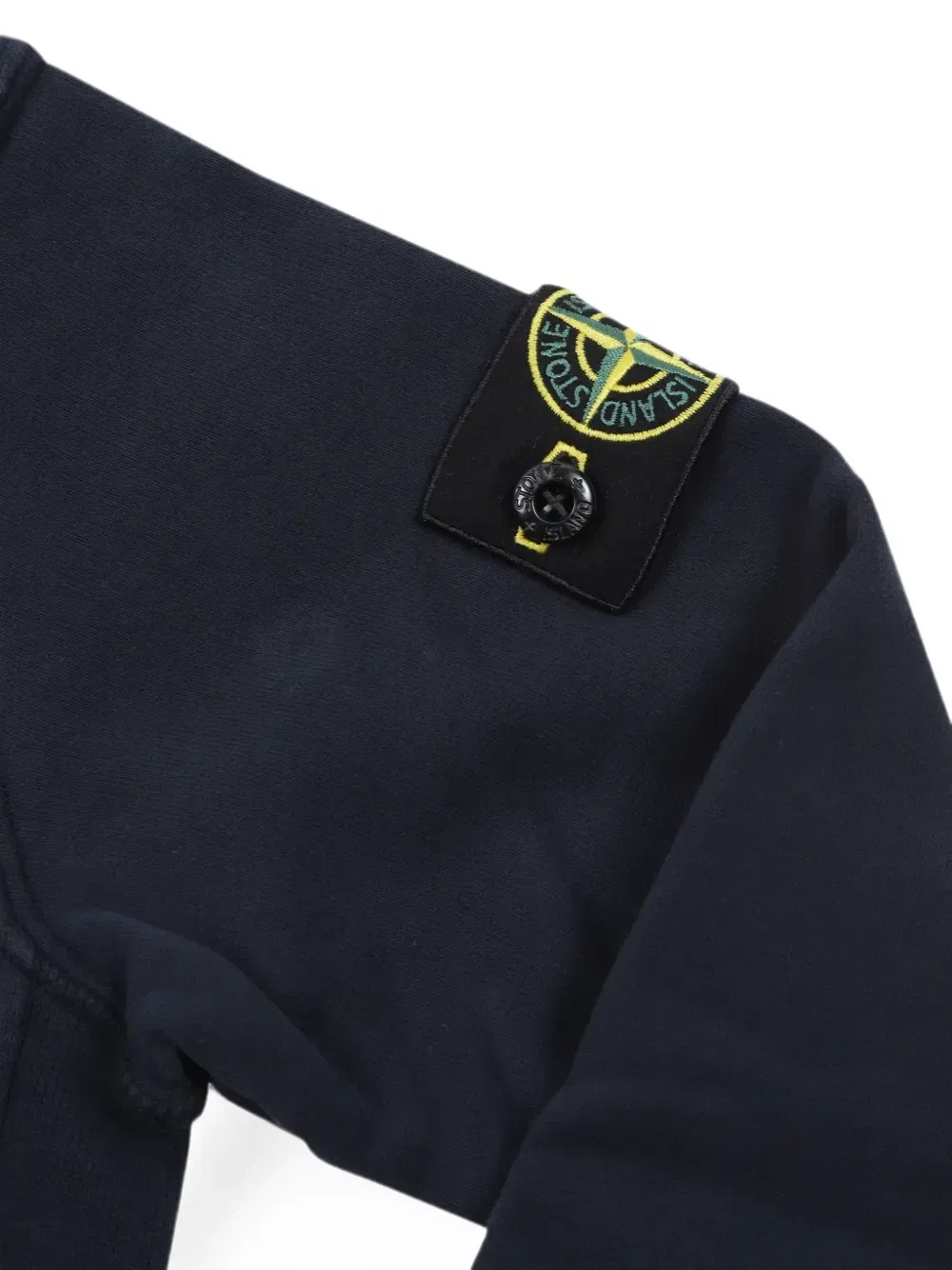 Свитер с нашивкой в виде компаса Stone Island Junior, синий — фото 3