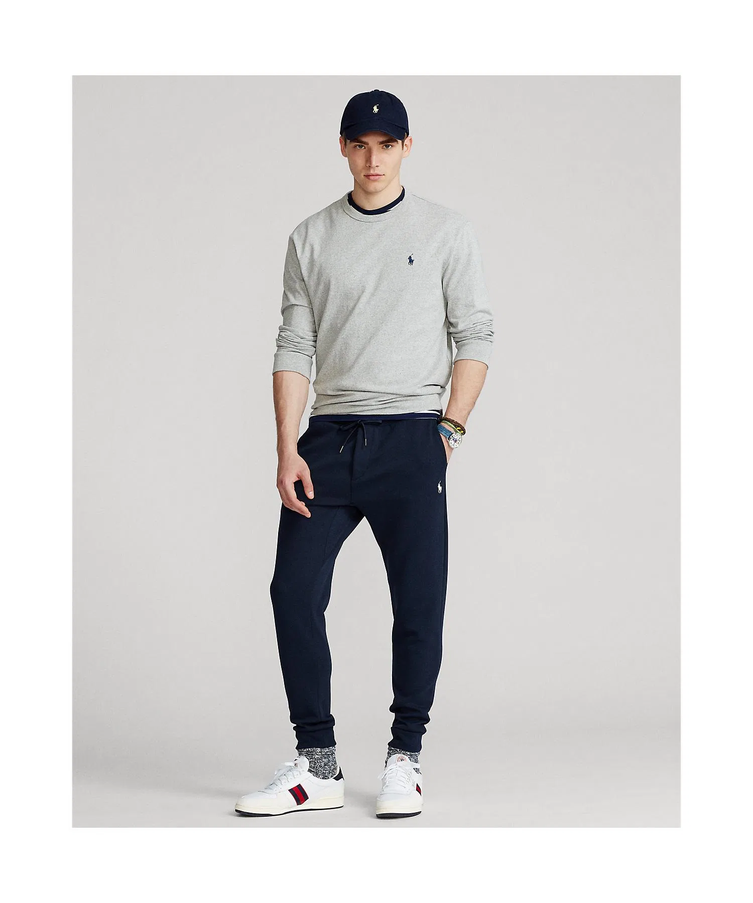 Мужская футболка POLO RALPH LAUREN с длинным рукавом — фото 3