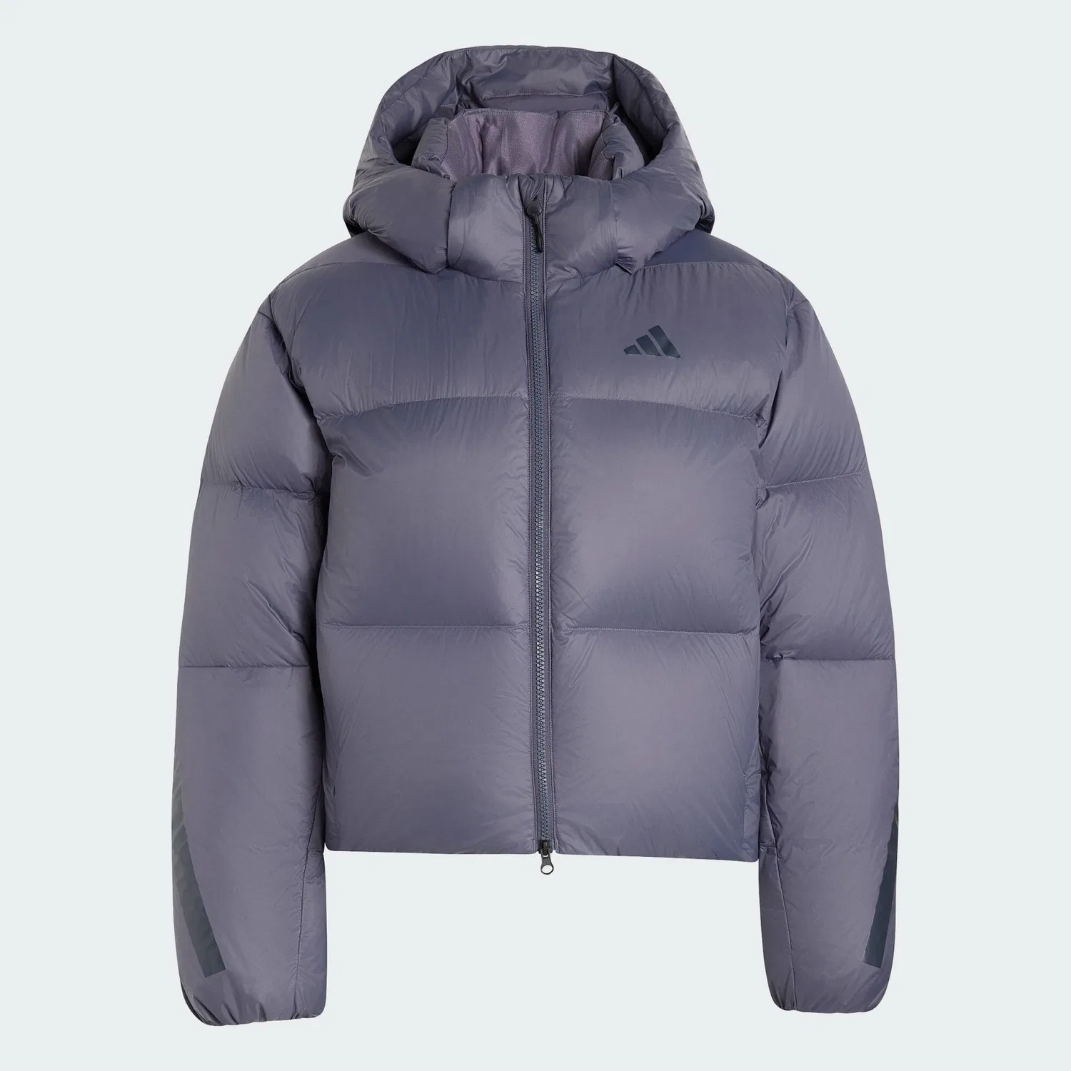 Мужское утепленное пальто-пуховик Z.N.E. Puffer Jacke Adidas, Dunkelgrau — фото 2