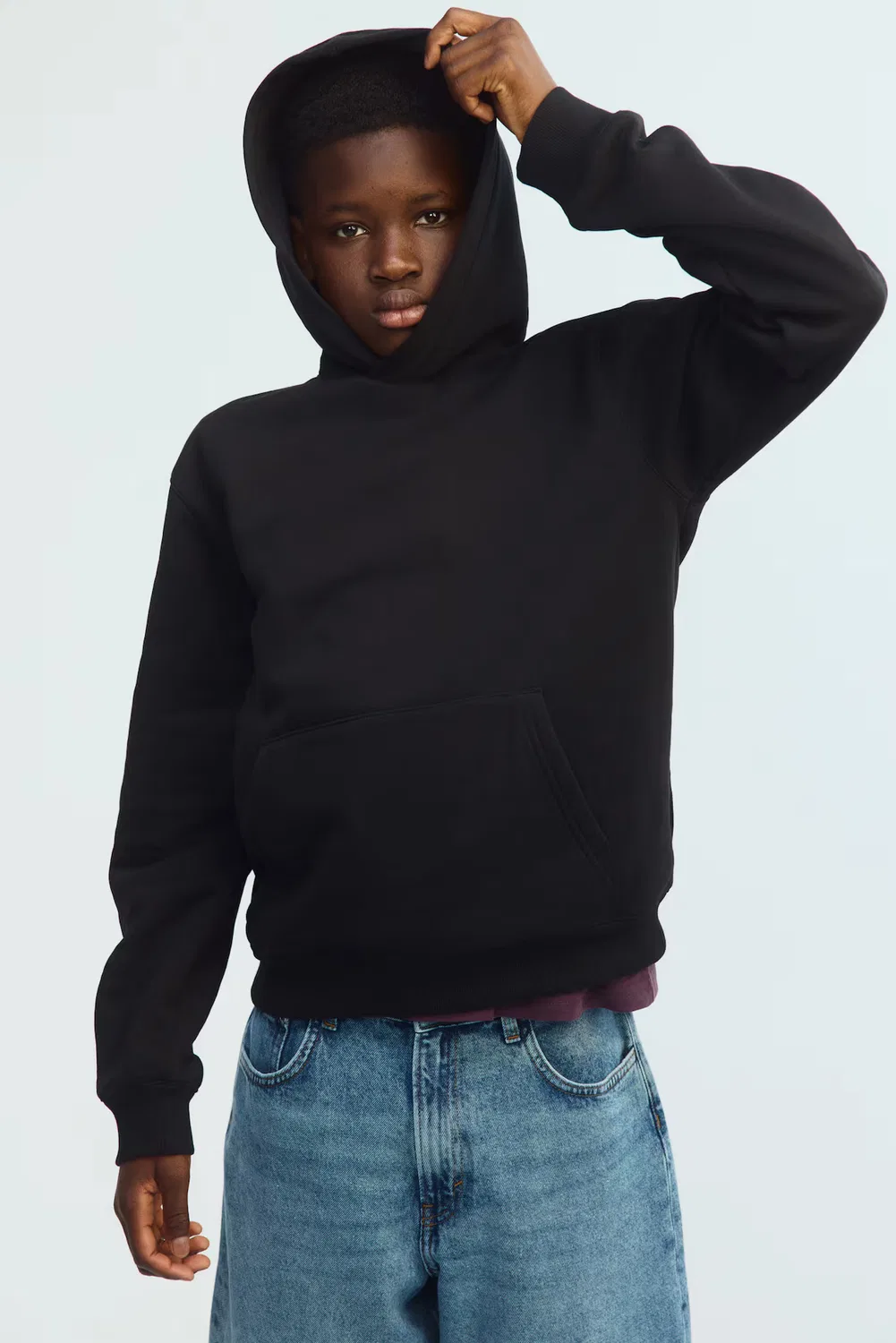 Худи с мягкой внутренней подкладкой H&M, Schwarz
