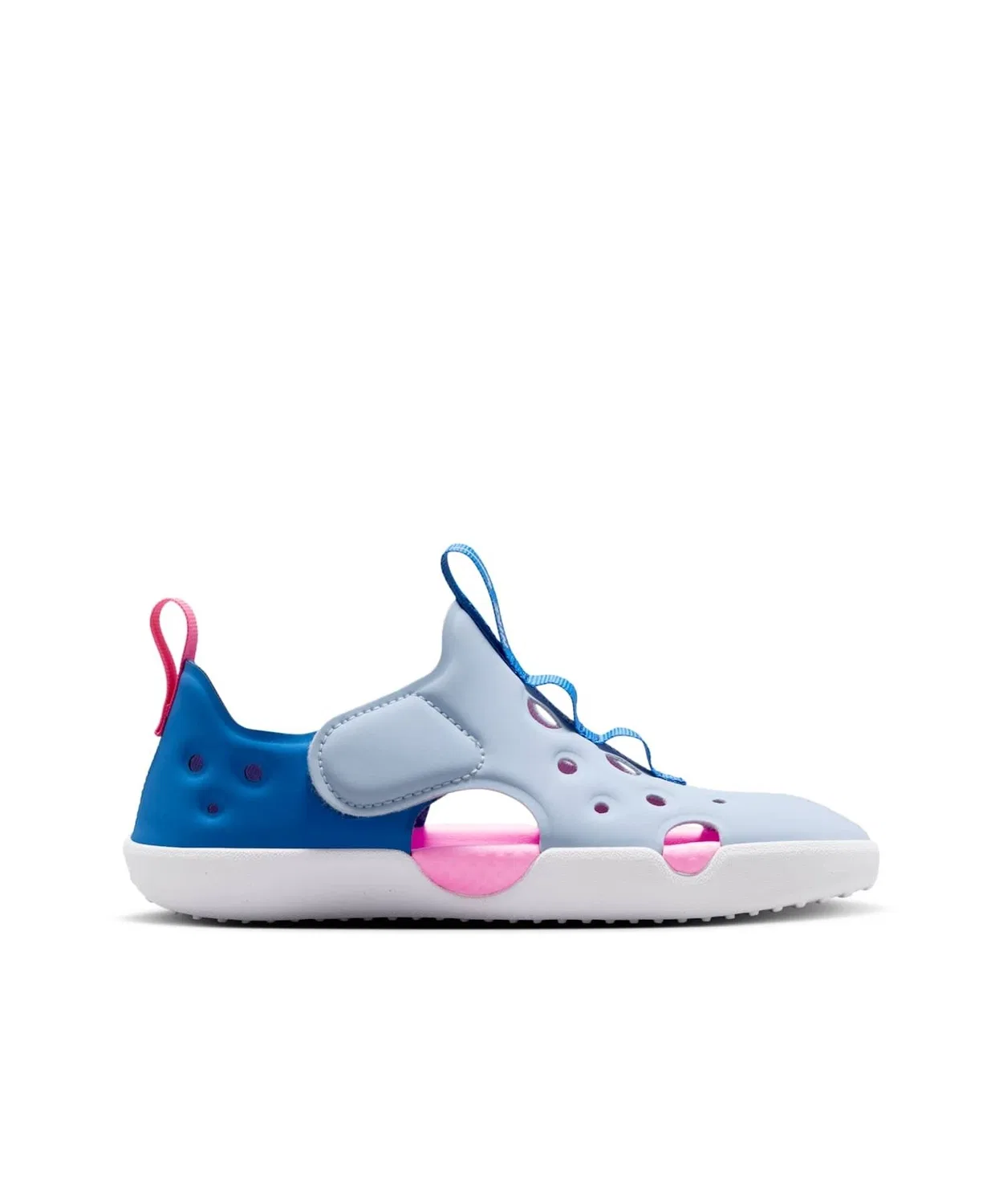 Детские сандалии с закрытым носком Sunray Protect 4 NIKE, Clear Blue — фото 3