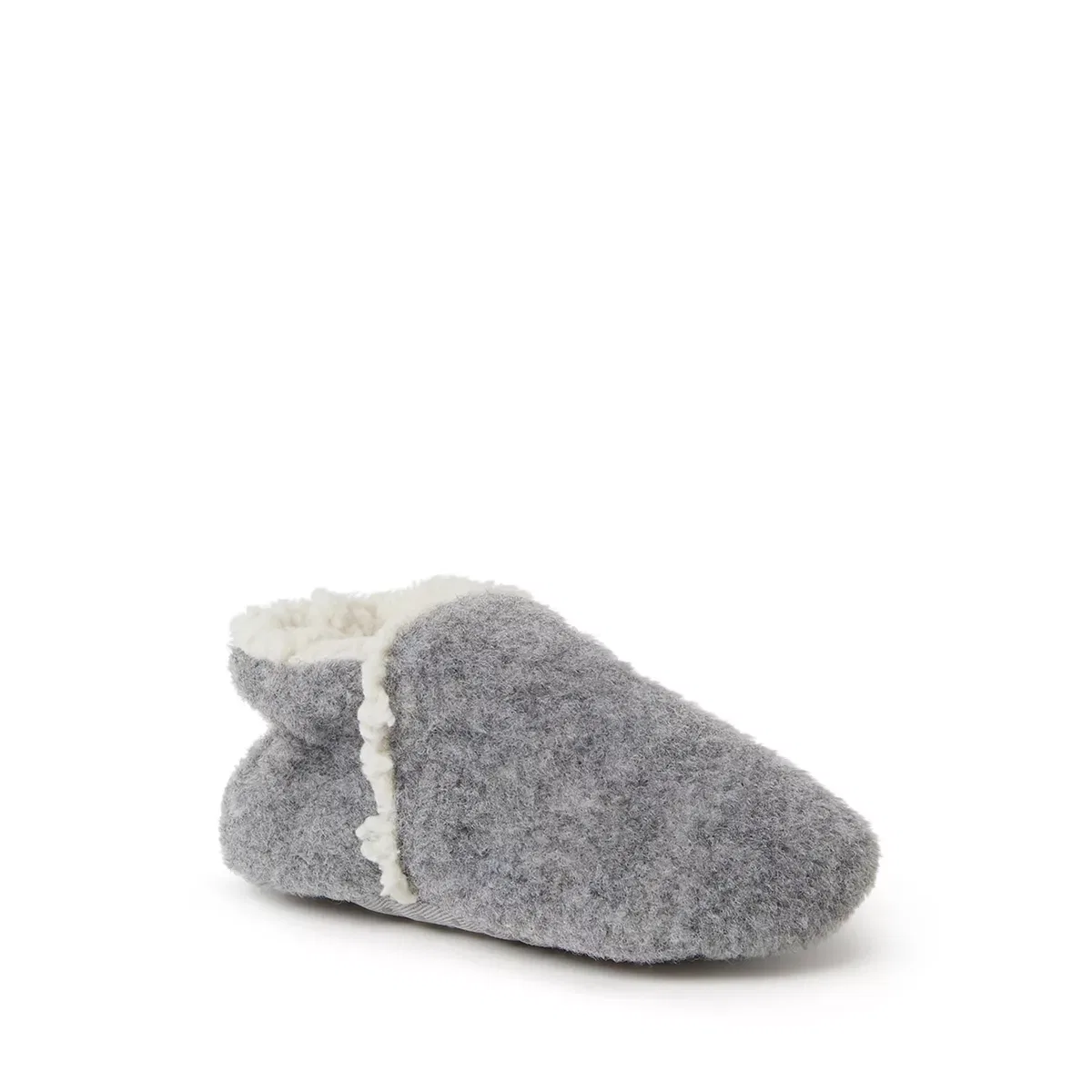 Детские тапочки-слиперы с искусственным мехом Emerson Dearfoams, Light Heather Grey