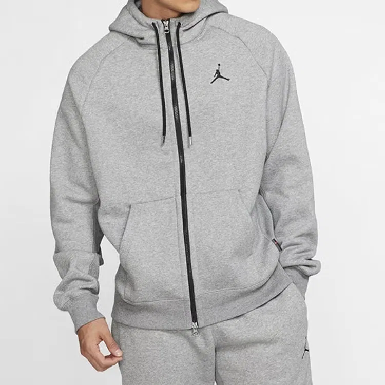 Худи с капюшоном на флисовой подкладке Air Jordan, серый