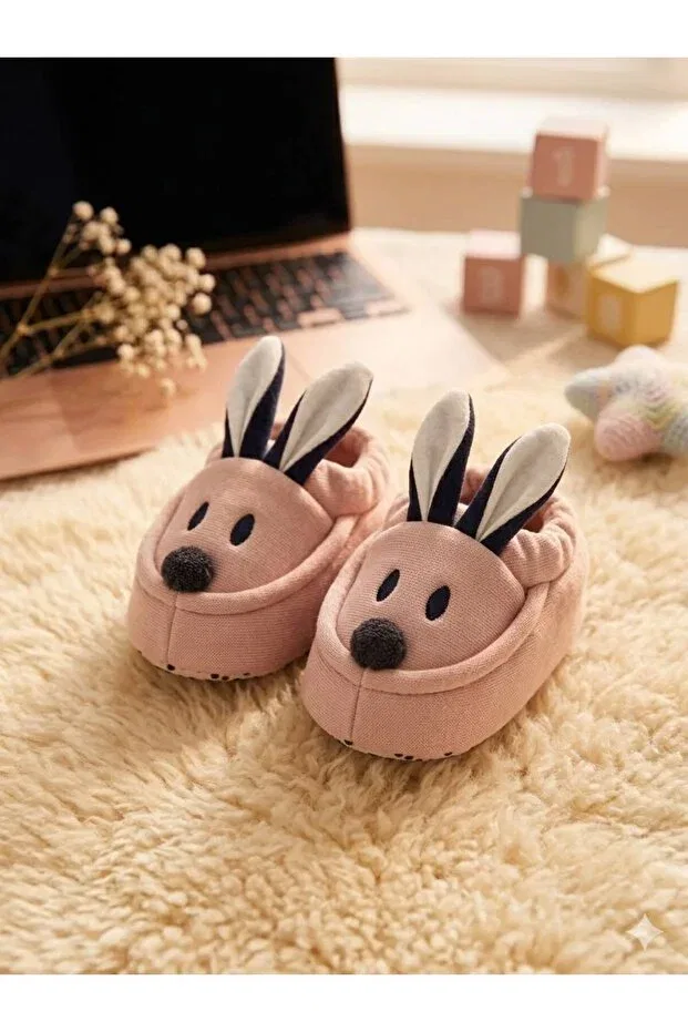 Детские пинетки для новорожденных с нескользящей подошвой Eflin Çocuk Giyim, Beige