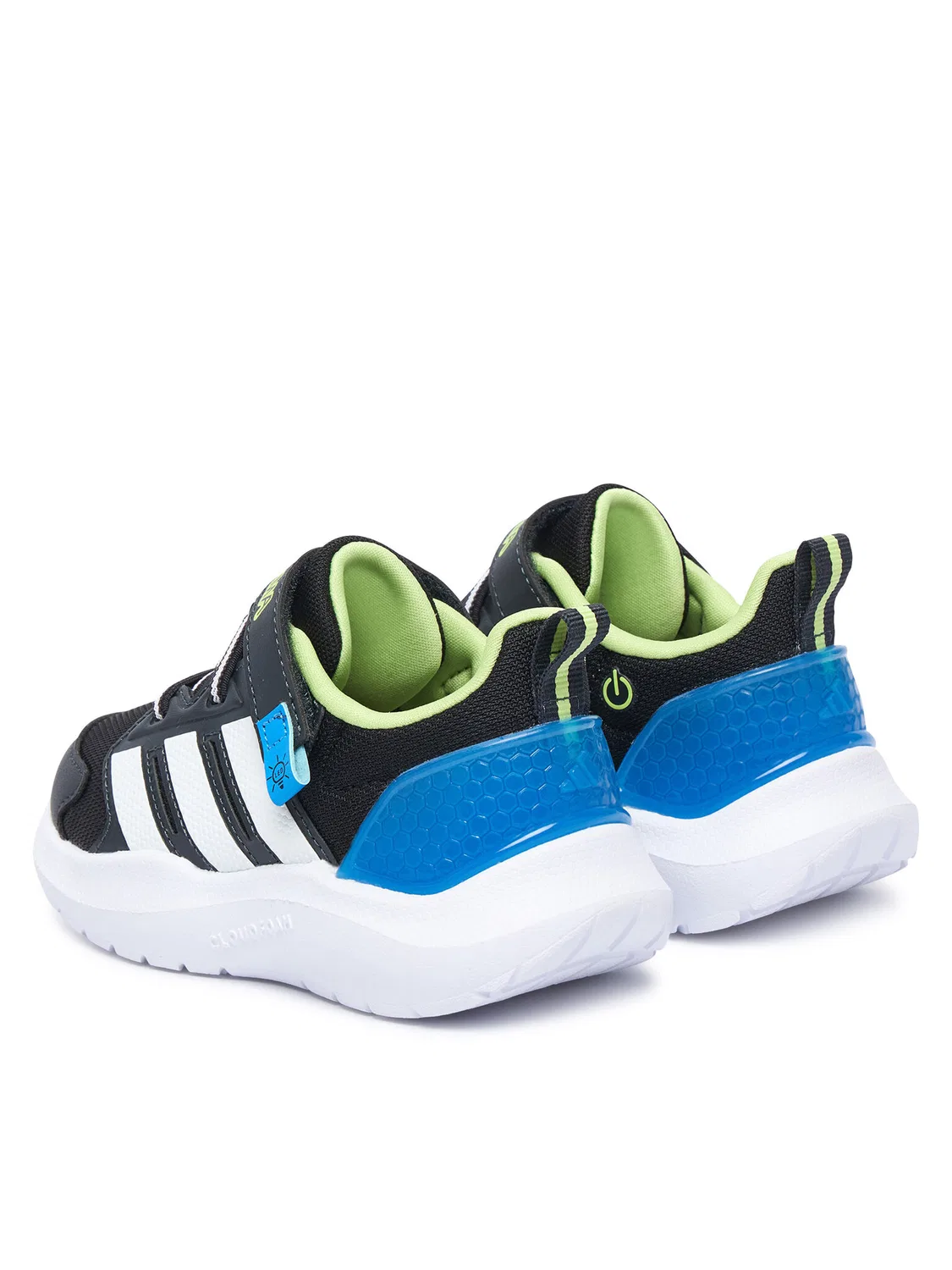 Кроссовки для мальчика Lightorama Shoes Infants Adidas, черный — фото 3