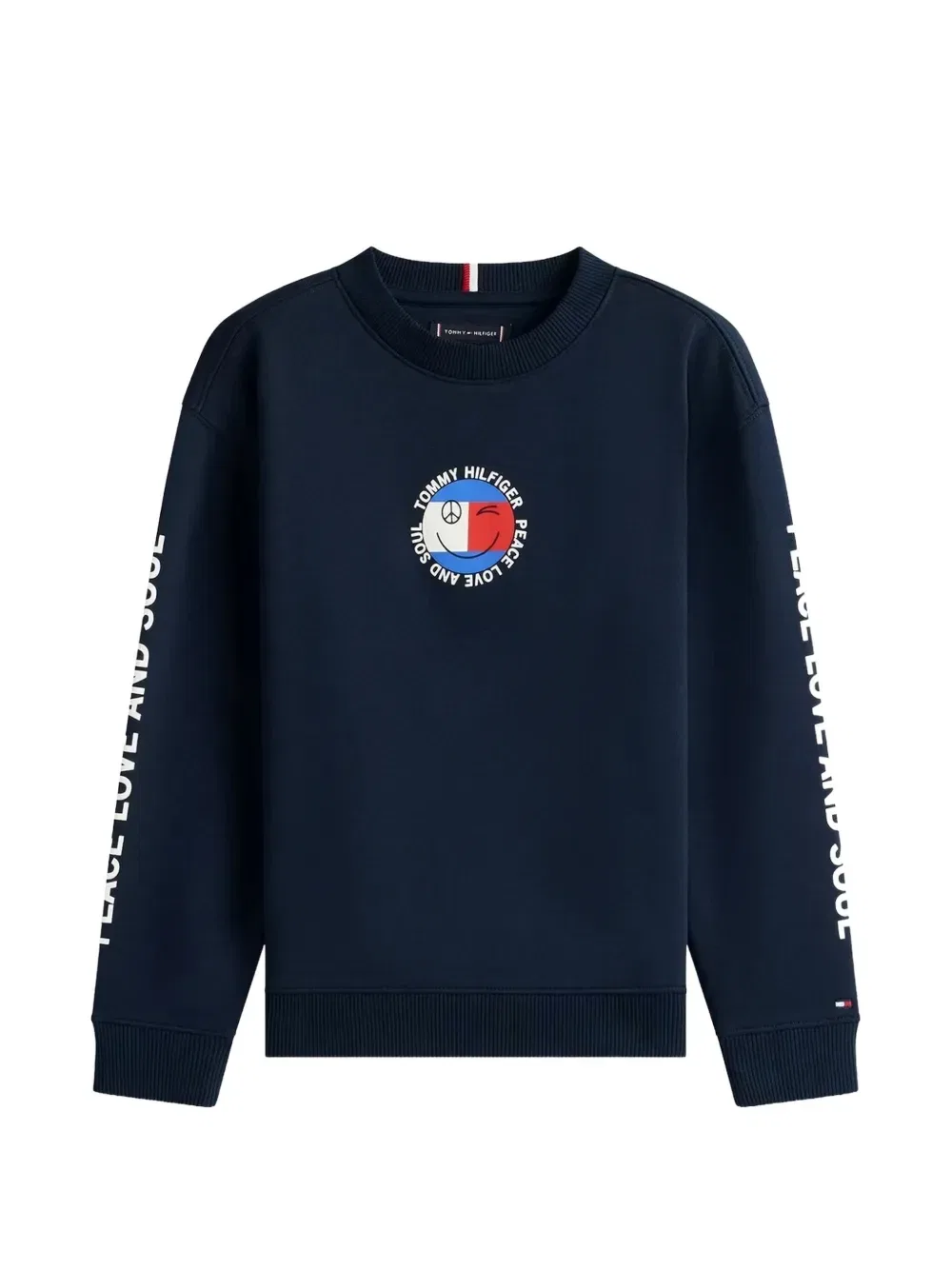 Толстовка Fun Flag с логотипом Tommy Hilfiger Junior, синий