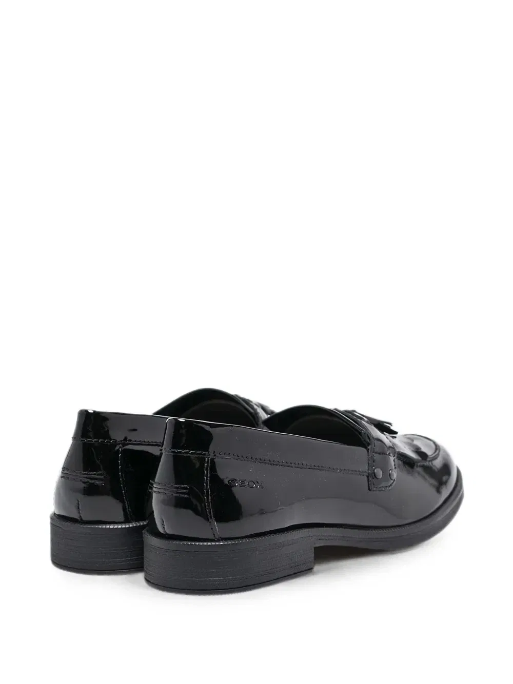 Лоферы с кисточками Geox Kids, черный — фото 4