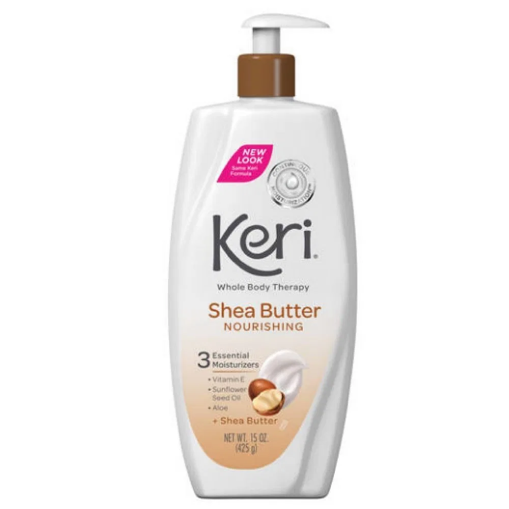 Лосьон для тела Shea Butter Conditioning Therapy Keri, набор 3 шт, 15 жидких унций (443.6 мл), Shea Butter