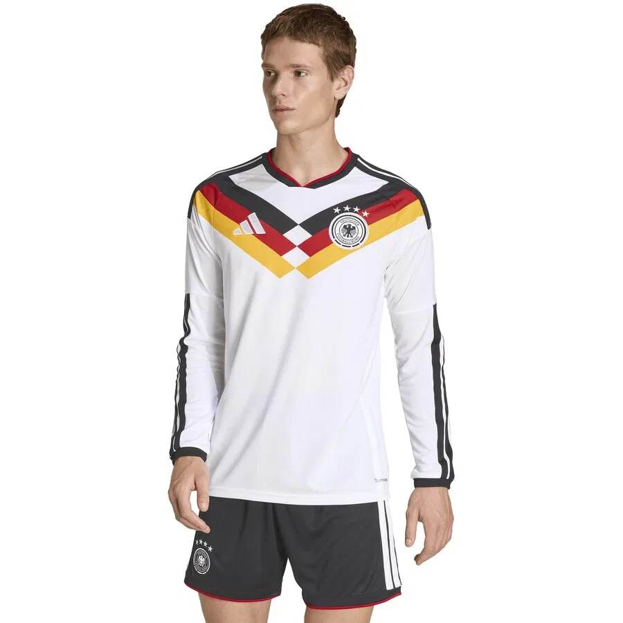 Футболка ADIDAS PERFORMANCE 'DFB Deutschland 26' белого цвета — фото 3