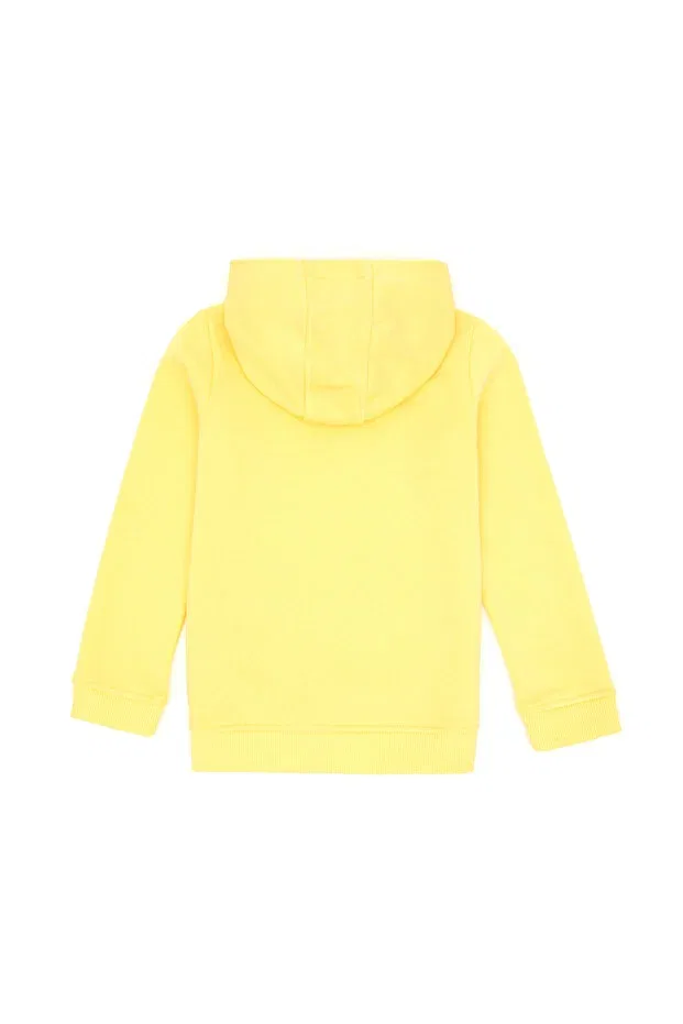 Детское худи для девочек с капюшоном U.S. Polo Assn., Yellow — фото 2
