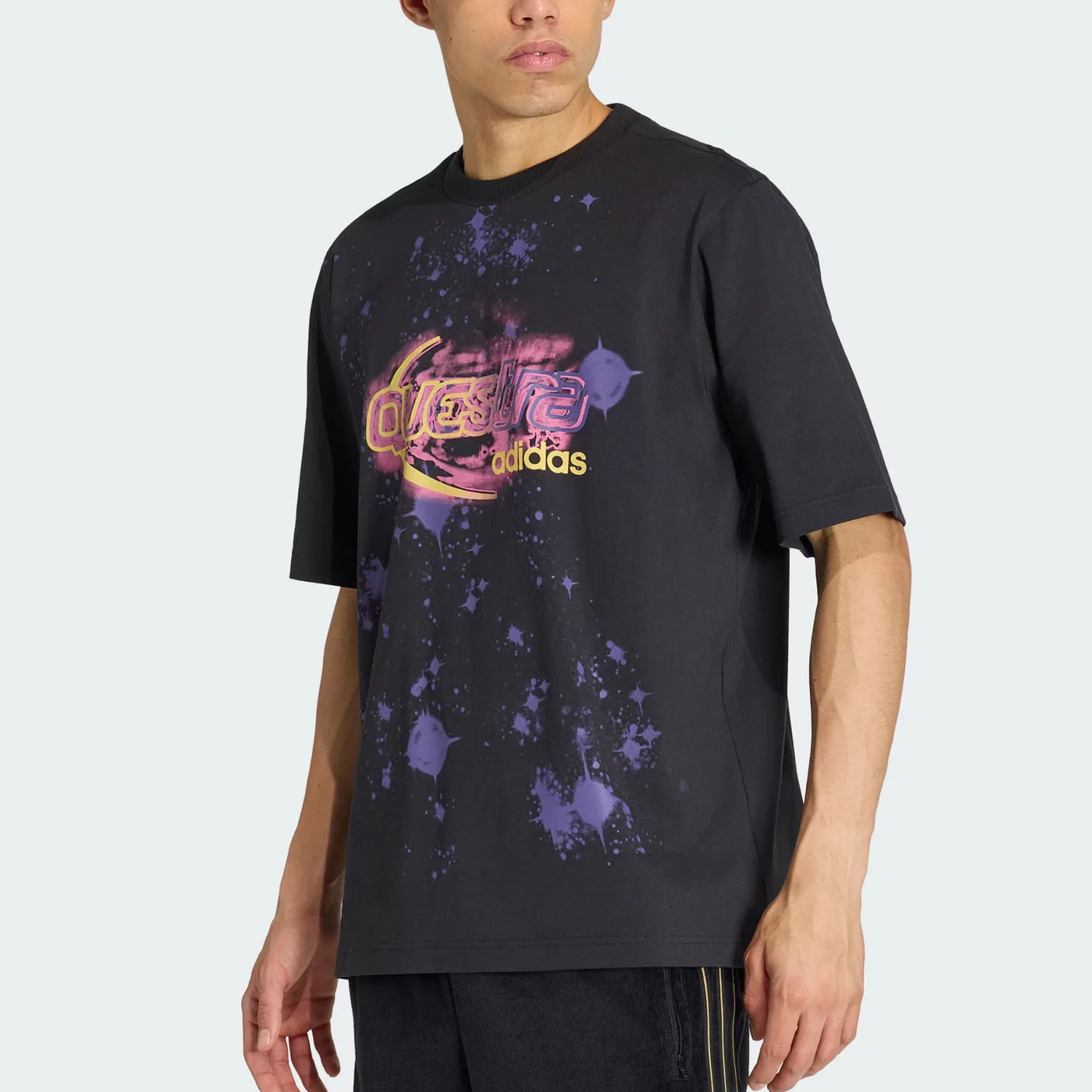 Футболка Adilenium Season 5 Questra мужская Adidas Originals, черный — фото 3