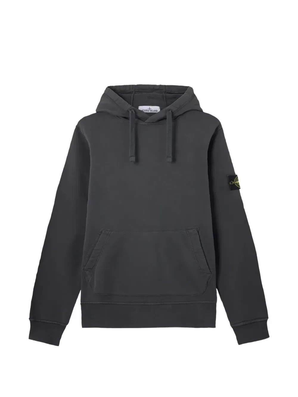 Толстовка из органического хлопкового флиса 6100062 Stone Island, серый