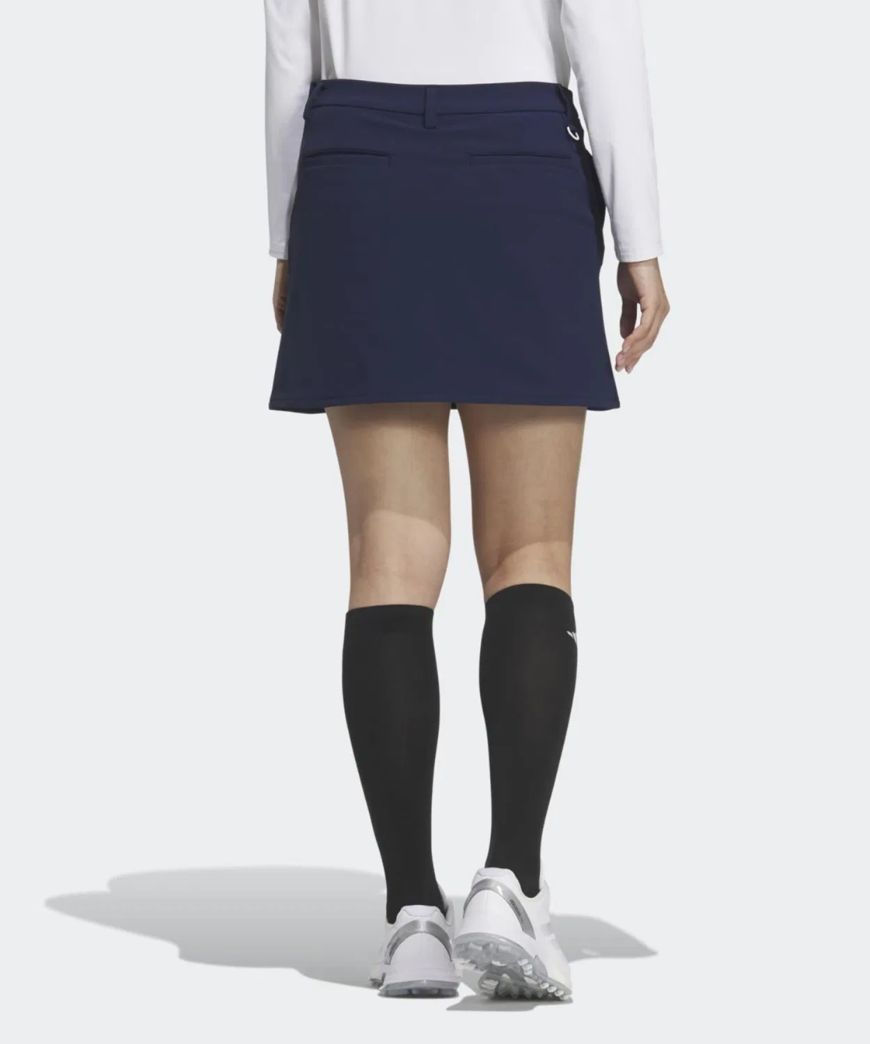 Женская юбка для гольфа с водоотталкивающей пропиткой Adidas Golf, Navy — фото 2