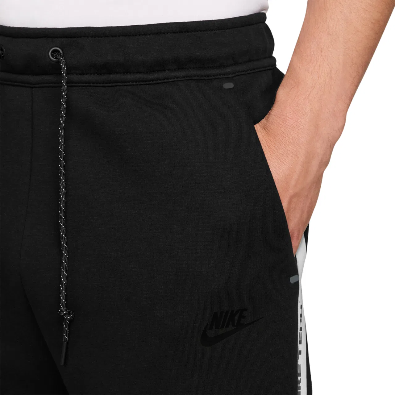 Мужские спортивные брюки Tech Fleece Jogger Nike, черный — фото 3