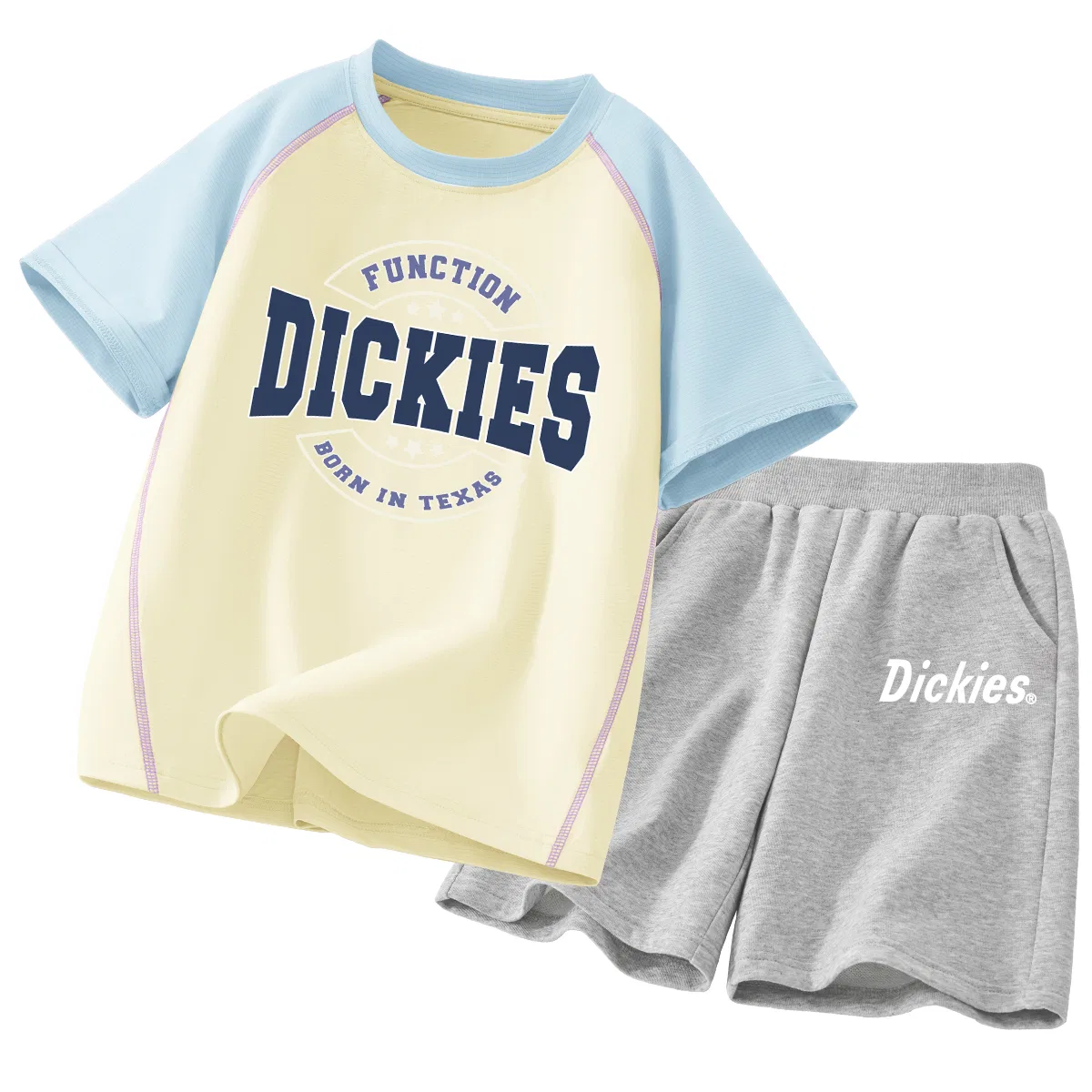 Детский спортивный комплект с баскетбольным принтом Dickies, Gray