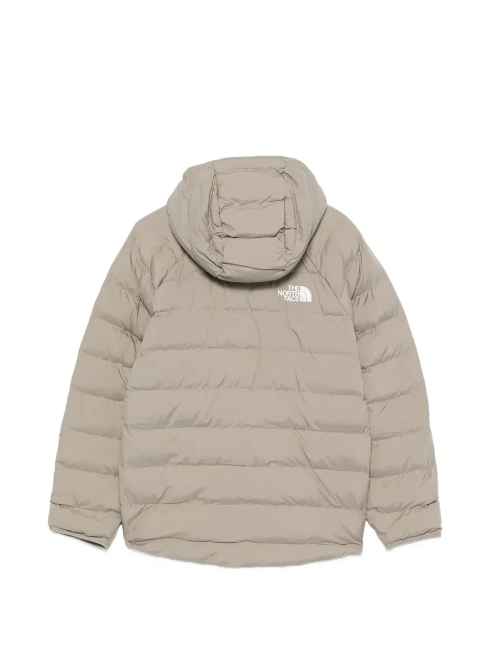 Стеганая куртка с капюшоном Perrito The North Face Kids, серый — фото 2