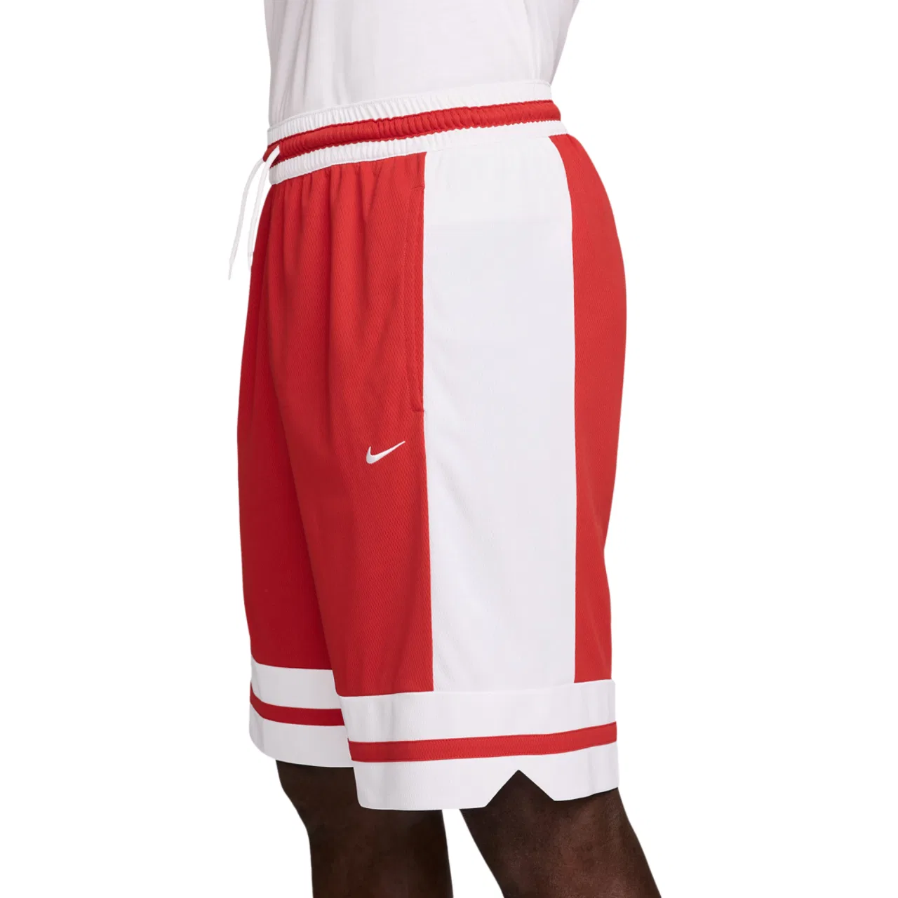 Мужские баскетбольные шорты из дышащего полиэстера Dri-FIT GM Classic 10" Nike, University Red/White — фото 3
