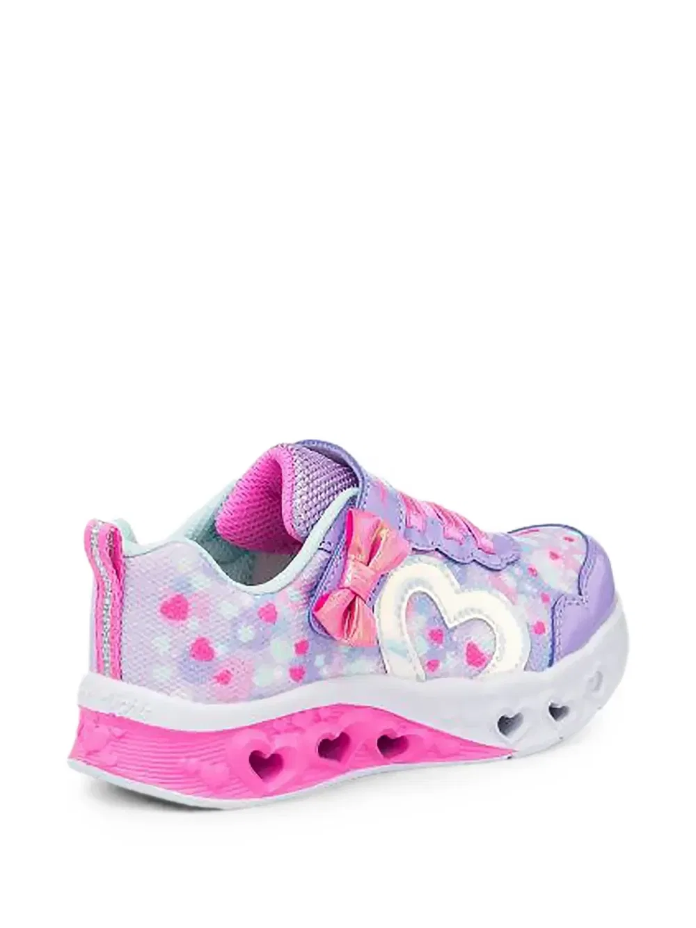 Кроссовки Flutter Heart Lights Skechers, фиолетовый — фото 3
