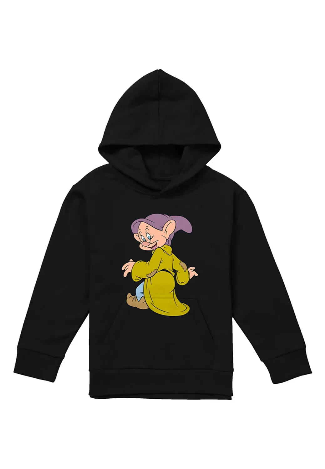Детский пуловер с капюшоном Dopey Poses Snow White, Black