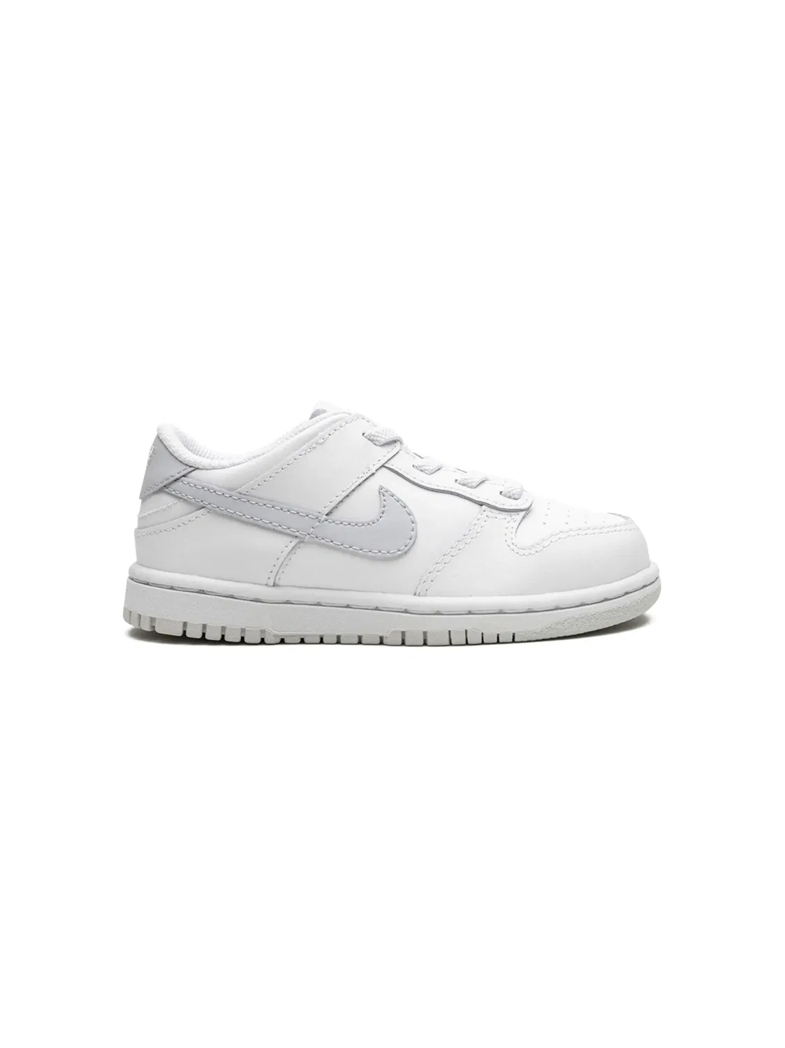Кроссовки Dunk Low Pure Platinum белые Nike, белый — фото 3