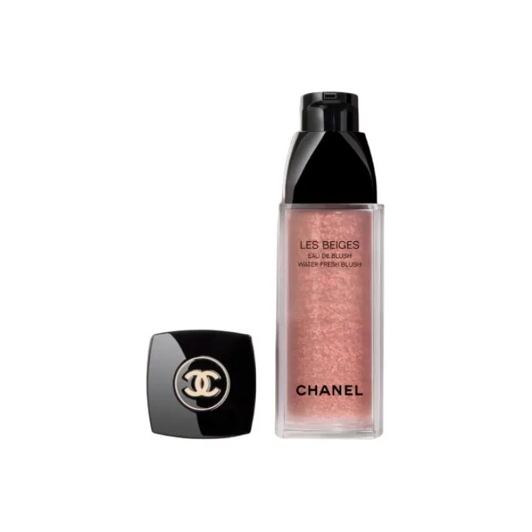 Женские румяна с эффектом сияния Bubbles Water Blush, CHANEL, Warm Pink — фото 2