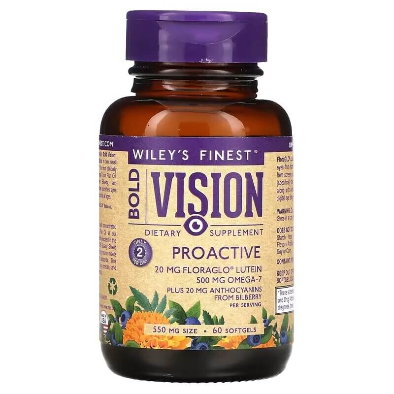 

Bold Vision проактивный Wiley's Finest, 60 мягких таблеток