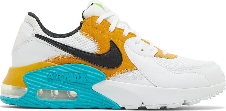

Кроссовки Nike Air Max Excee 'Golden Yellow Turquoise', белый, Белый;серый, Кроссовки Nike Air Max Excee 'Golden Yellow Turquoise', белый