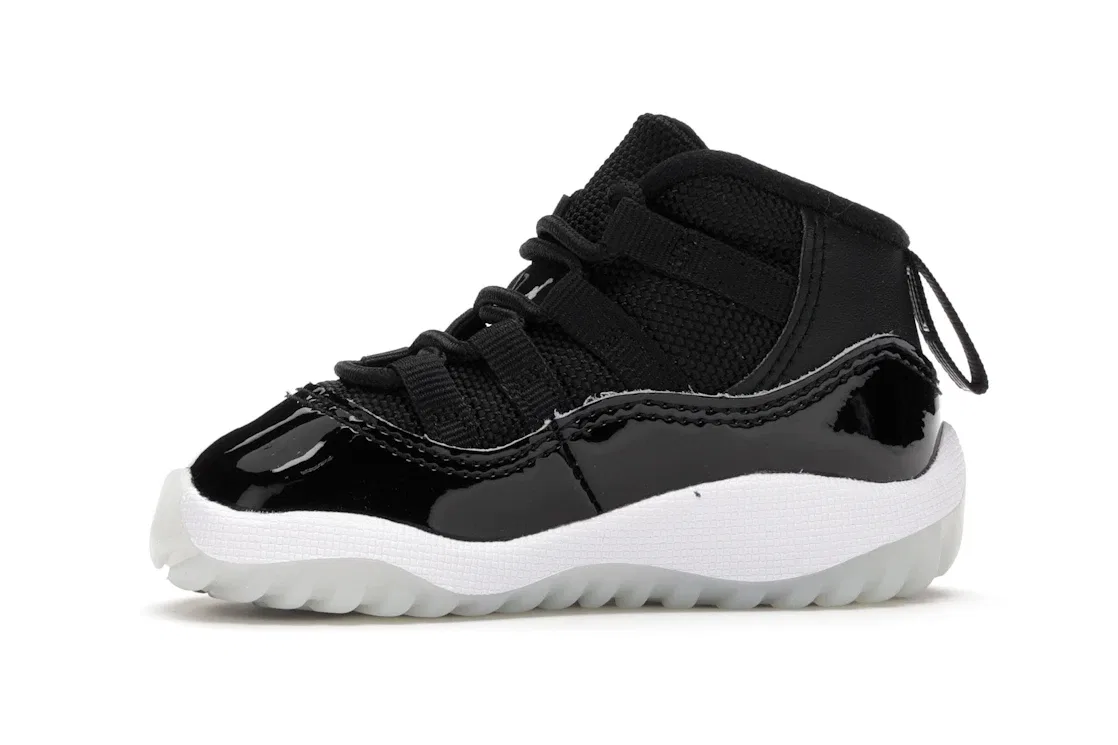 Детские кроссовки Lifestyle с принтом Jordan 11 Retro Jubilee TD Jordan, Black/Multi-Color-White-Multi-Color — фото 3